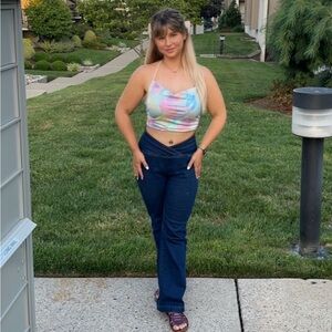 💕 dark wash jeans